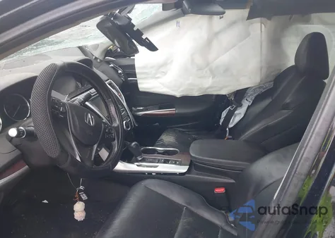 2015 Acura Tlx Tech из США, поврежденный, VIN 19UUB1F51FA027782